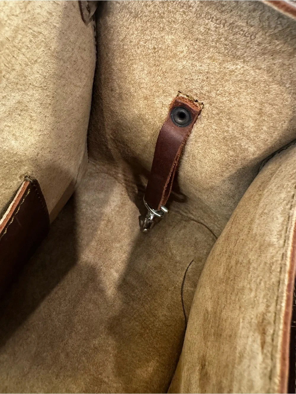 Saddleback Leather Satchel Bag - chestnut Brown with Tan Handles